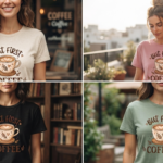 But First Coffee 3D Women’s T-Shirt Design_8