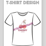 Cute Cherry Women’s T-Shirt Design_2