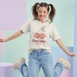 Cute Cherry Women’s T-Shirt Design_4