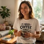 I Need Coffee First Funny Coffee Lover T-Shirt Design_2